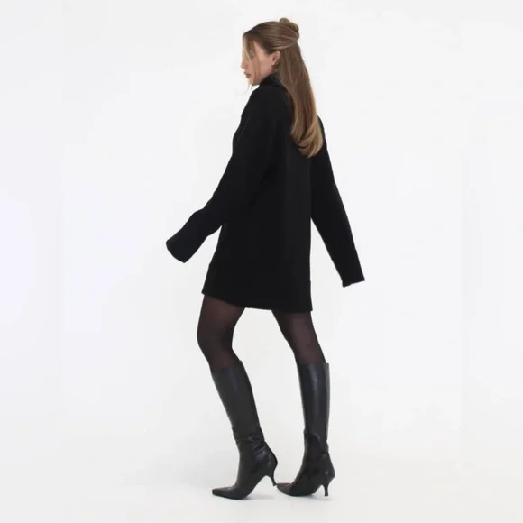 Rumored Denali Turtleneck Mini Dress - Picture 7 of 8